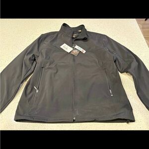 Men's Black Softshell Jacket